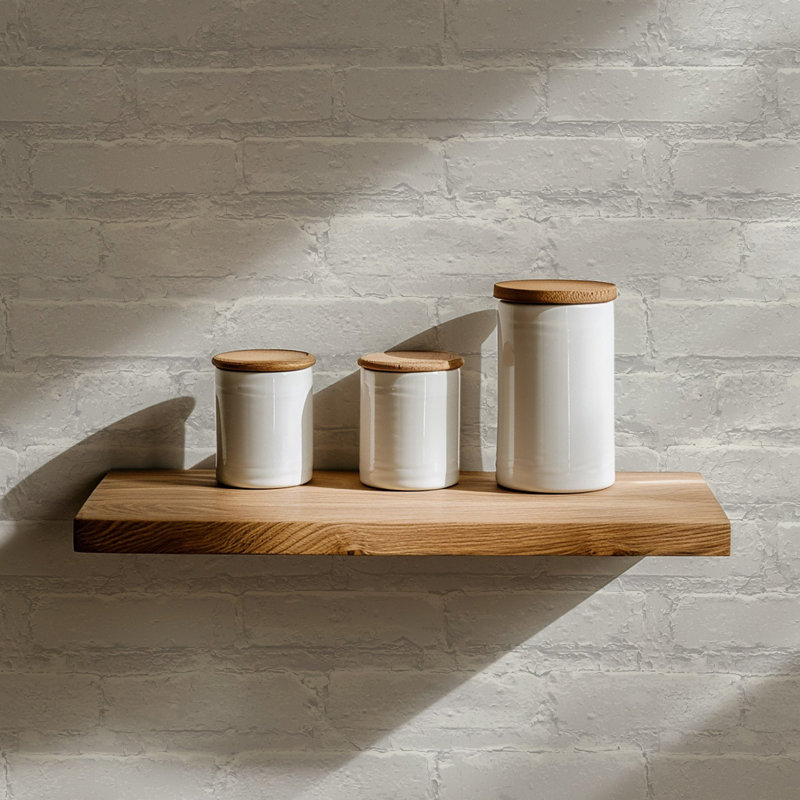 Painted White Brick Wallpaper, Self-adhesive