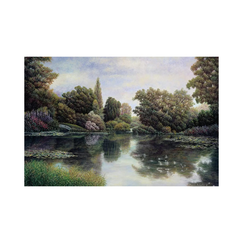 Tranquil Waters - Wrapped Canvas Print, 66.04cm H x 101.6cm W x 1.91cm D