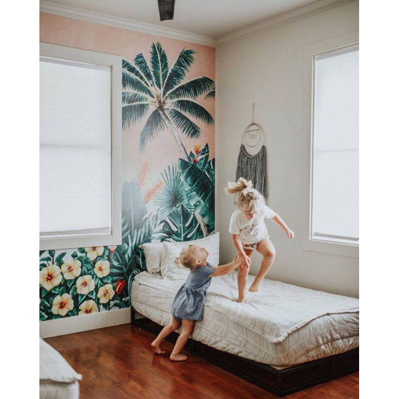Floral Wallpaper by Melissa Cabrera, Non-Pasted
