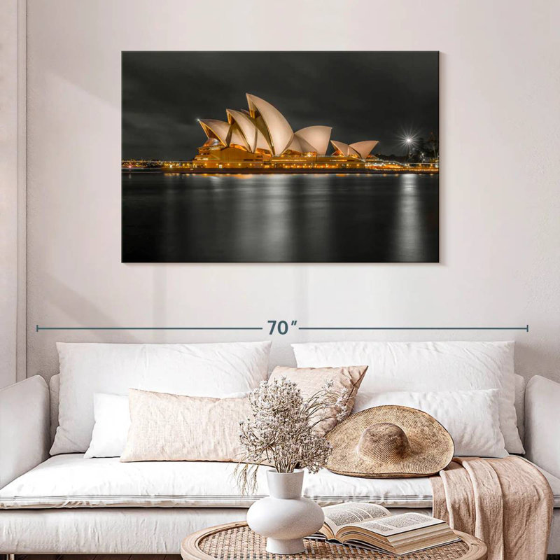 Nicci Sydney Opera House Night, 30" H x 45" W