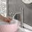 Single Handle Stainless Steel Bathroom Sink Faucet-111170860
