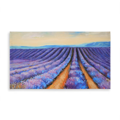 Lavender Fields Botanical Tablecloth | Indoor/Outdoor Decor