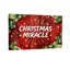 «Christmas Christmas Miracle Wood Stars», ensemble de 3 impressions sur toile-559546481