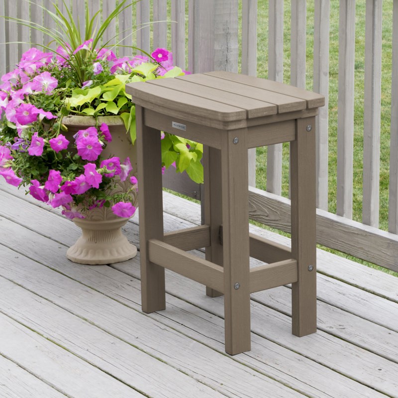 Tabouret de bar Arbnora, Brun bois