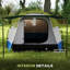 Outsunny 2 Man Camping Tent Tunnel Tent Large 420L x 200W x 150H cm-98042595