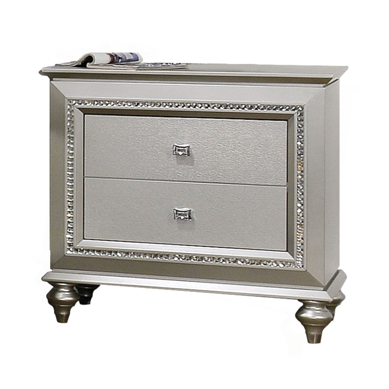 Table de chevet pour chambre à coucher, Champagne