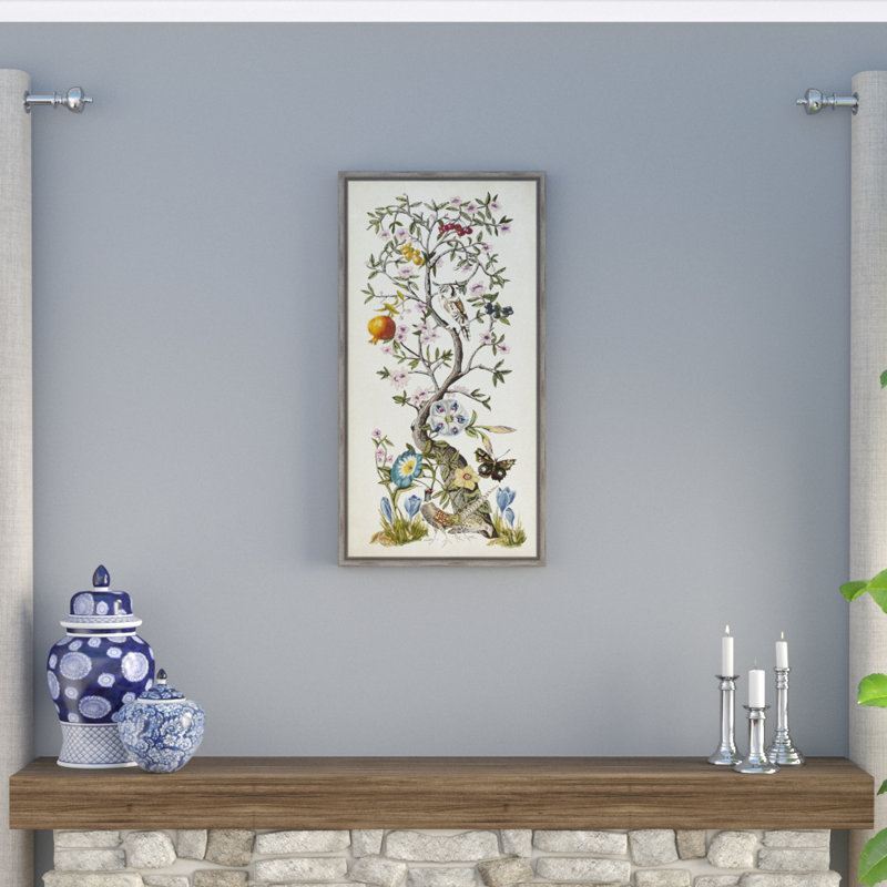 « chinoiserie natura i », reproduction d’art encadrée