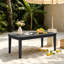 Table basse d'extérieur en bois de teck Marlo-114980294