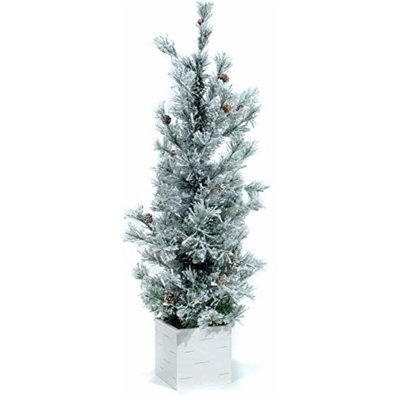36' Lighted Fir Christmas Tree
