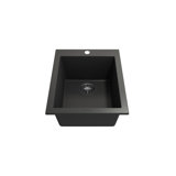 Campino 16'' L Single Basin Kitchen Sink
