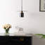 Luminaire suspendu cylindrique à 1 lumière Isabeau