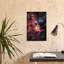 «Vibrant Cosmic Nebula Vibrant Abstract Contemporary Landscape Nature», reproduction d'art murale-260043938