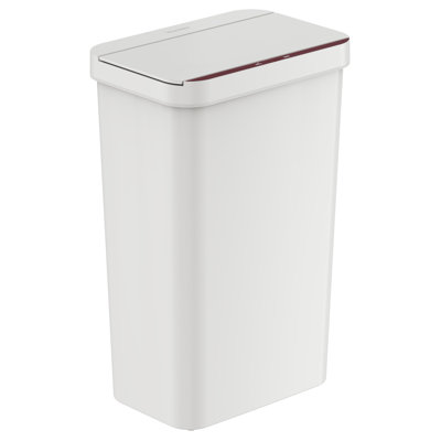 Itouchless Prime 13.2 Gallon Plastic Sensor Trash Can, Durable Dent-Proof Construction, Slim And Space-Saving Automatic Bin Great For Kitchen, Home, Office, Business, Garage