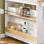 Deimos Solid Wood Top Kitchen Island