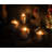 Scented Unscented Flameless Designer Candle with Glass Holder