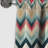 Ivory Boho Accents Chevron I - Chevron Curtain - Blackout Chevron Curtain - 1 Panels-107555628