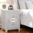 Arnette 2-Drawer Nightstand in White
