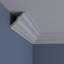 Moulure de couronne de 2 h 7/8 po x l 95 3/8 po x p 3 7/8 po Emery