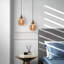 Aidenn 1 - Light Amber Dome Pendant-705902148