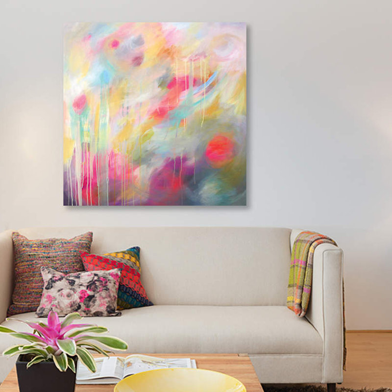 «Lost And Found» par Stephanie Corfee, impression sur toile, H 18 po x l 18 po x P 1,5 po, Pas de tapis, Toile tendue