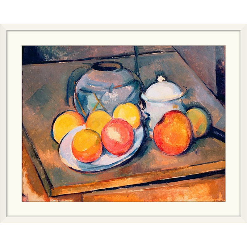 Classic Art Traditional, White Framed, 20" H x 24" W x 1" D