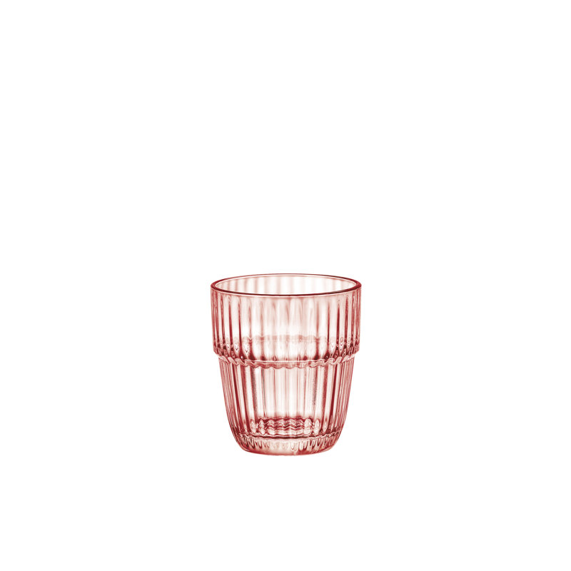 10 oz. Ensemble de 6 verres à boire empilables Rocks, Rose