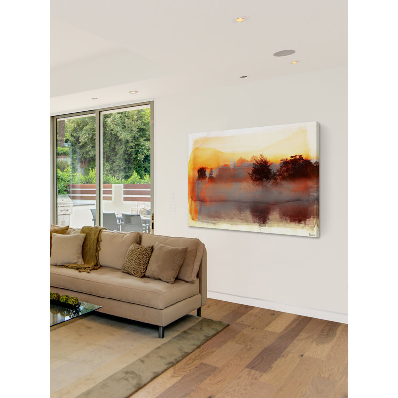 Juneau Pine Ridge, reproduction d'art sur toile tendue, 30 po x 45 po