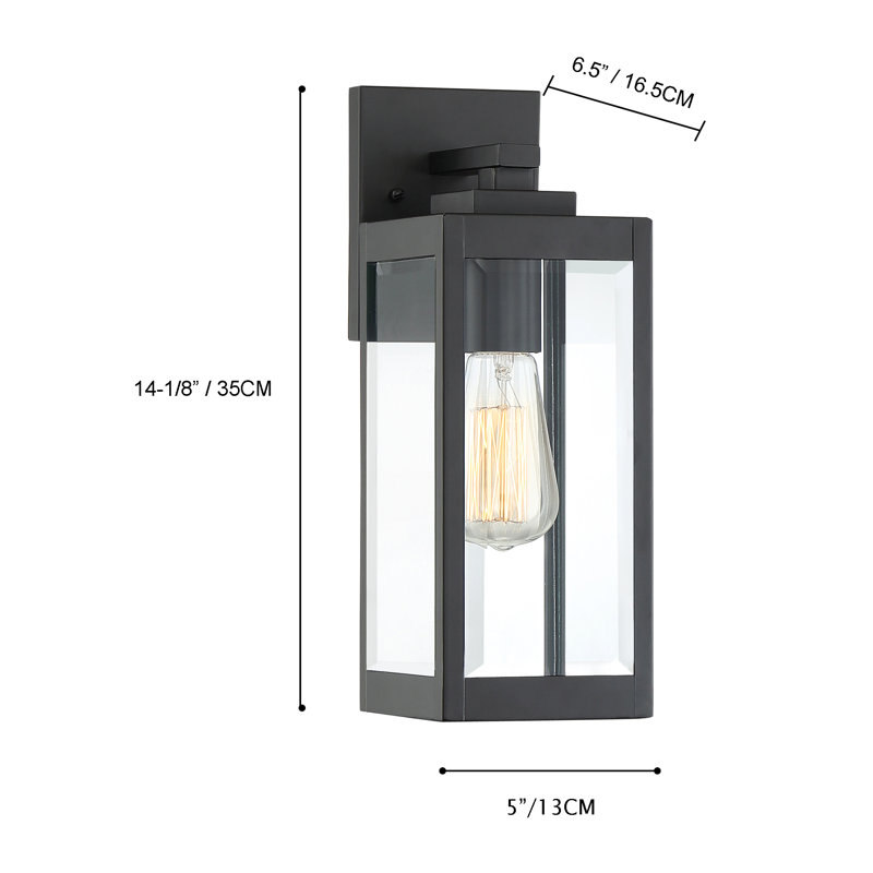 Lanterne murale d'extérieur moderne avec lumières - Od548