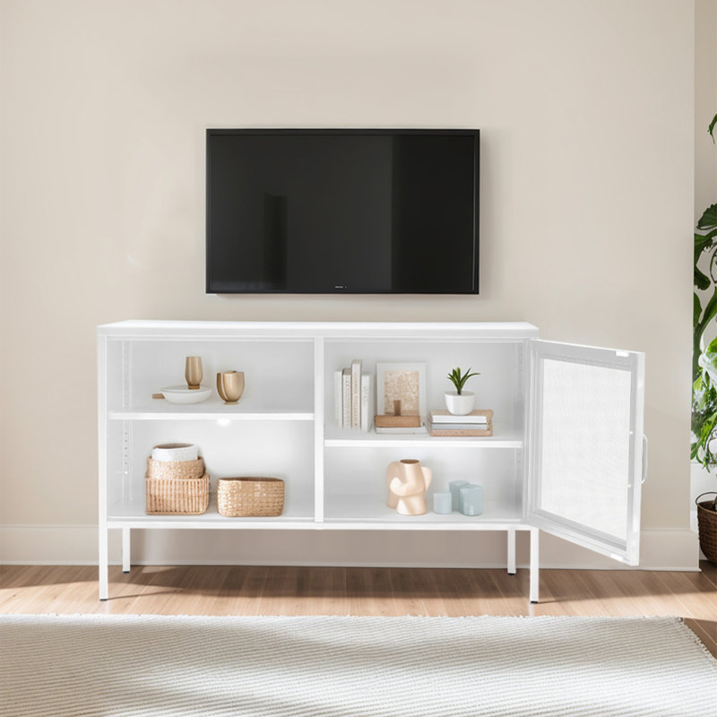 Fazil TV Stand for TVs up to 24", White