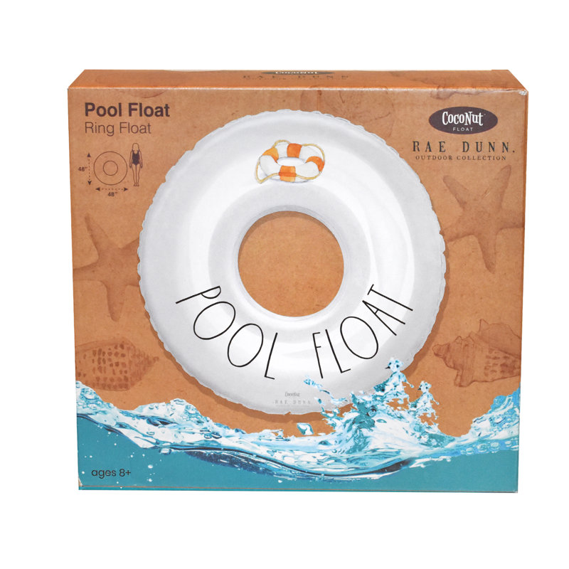 Rae Dunn 48" Ring Float - Pool Float