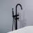 304 Stainless Steel Freestanding Tub Faucet With Handheld Shower-122559348