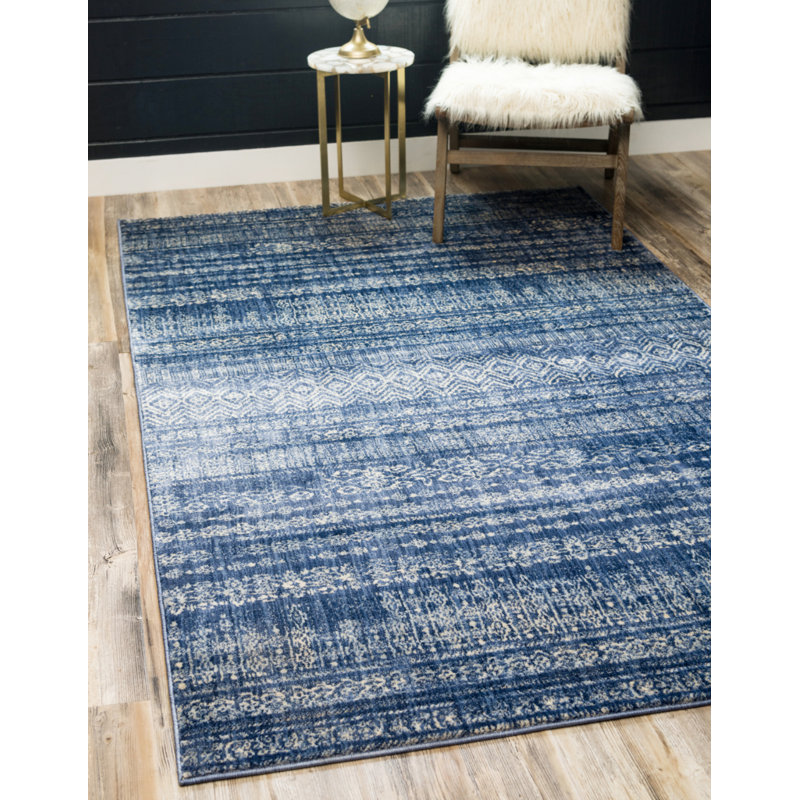 Zandra Chevron Indoor Rug, Rectangle 8' x 10'