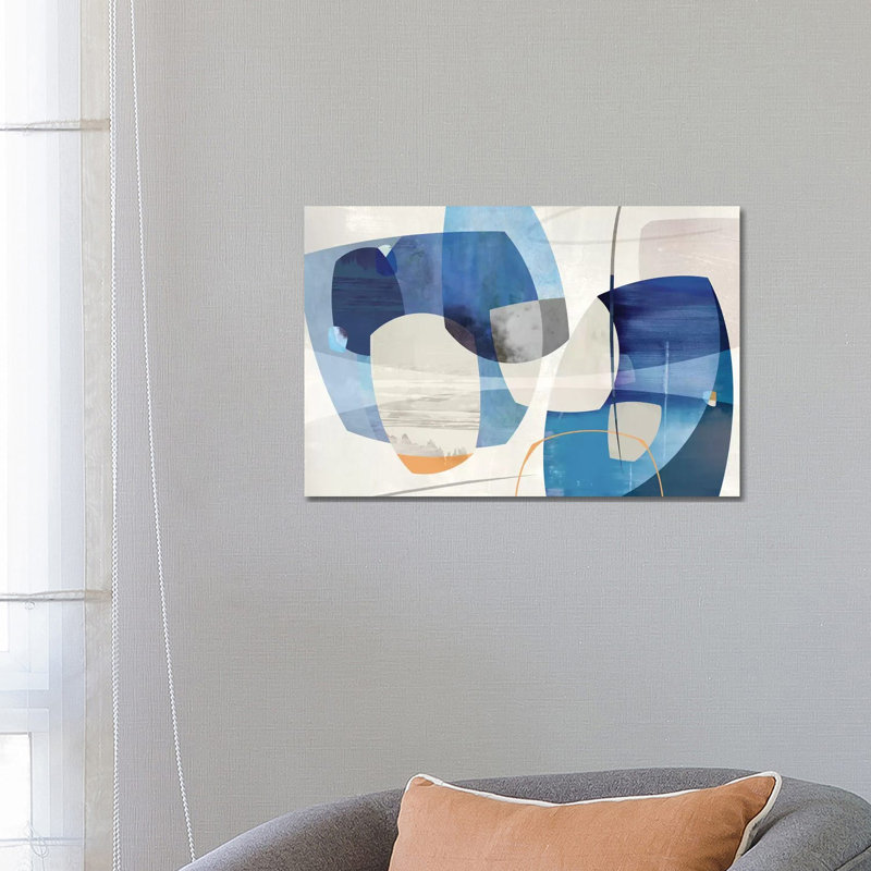 Shapes And Shapes by PI Studio - Wrapped Canvas Print, 66.04 cm H x 45.72 cm W x 3.175 cm D
