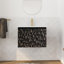 Meuble-lavabo simple 24 po avec plateau en céramique Gallipolis