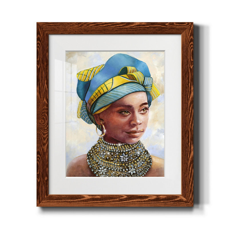Soulful Beauty I - reproduction de cadre photo sur papier, H 24 po x l 18 po x P 1,5 po, Érable