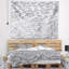 Tapisserie abstraite en papier bouclé-28496358