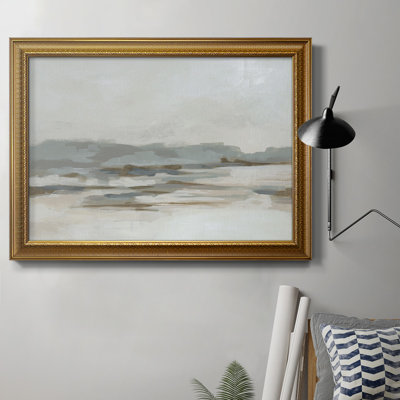 Neutral Coast I - peinture sur toile encadrée