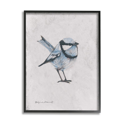 Oiseau Wren - peinture