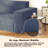 Highgrove Sofa in a Box memory foam sofa without installation and easy to move, deep deep sitting sofa with corduroy sofa for the bedroom office-1663789473-1663789475