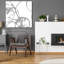 «Silver Dollars 1» par Erin Clark, art mural en verre acrylique-2097599601