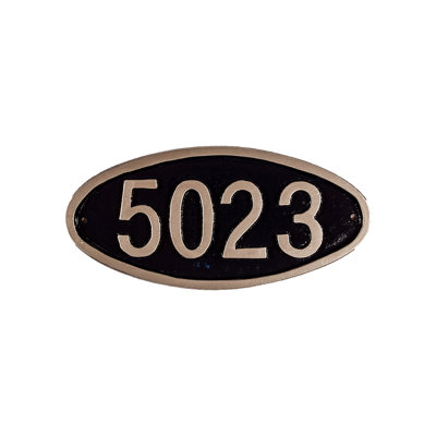 Wilshire 1-Line Lawn Address Sign
