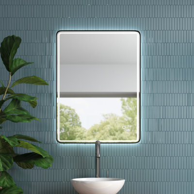 Ortegon Metal Flat Wall Mirror