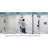 96” Waterproof SPC Shower Wall Panel Kit – 4-Piece Grout-Free Bathroom Surround (30"x60"x96")-119126662