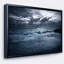 «Sochi Sea Storm in Blue», reproduction de photo sur toile tendue encadrée-26681602