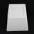 3-Piece White Plastic Square Planter Pot Set – Modern Tapered Design