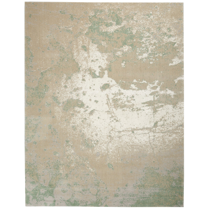 Tapis vert / gris, Rectangle 2 pi x 3 pi
