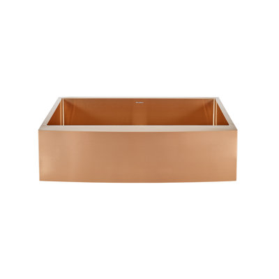 Évier de cuisine de ferme avec tablier en acier inoxydable 33 x 21 Rivage