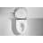 MEDUNJESS 1.28 Gallons GPF Upgraded Smart Toilet With Auto Lid, Heated Seat, Night Light, Auto Flushing
