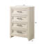 Commode contemporaine à 4 tiroirs 1Pc