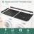27.5" X 54" Laundry Countertop For Washer & Dryer - Modern Organization Shelf With Anti-Slip Base & Protective Edge-115289105